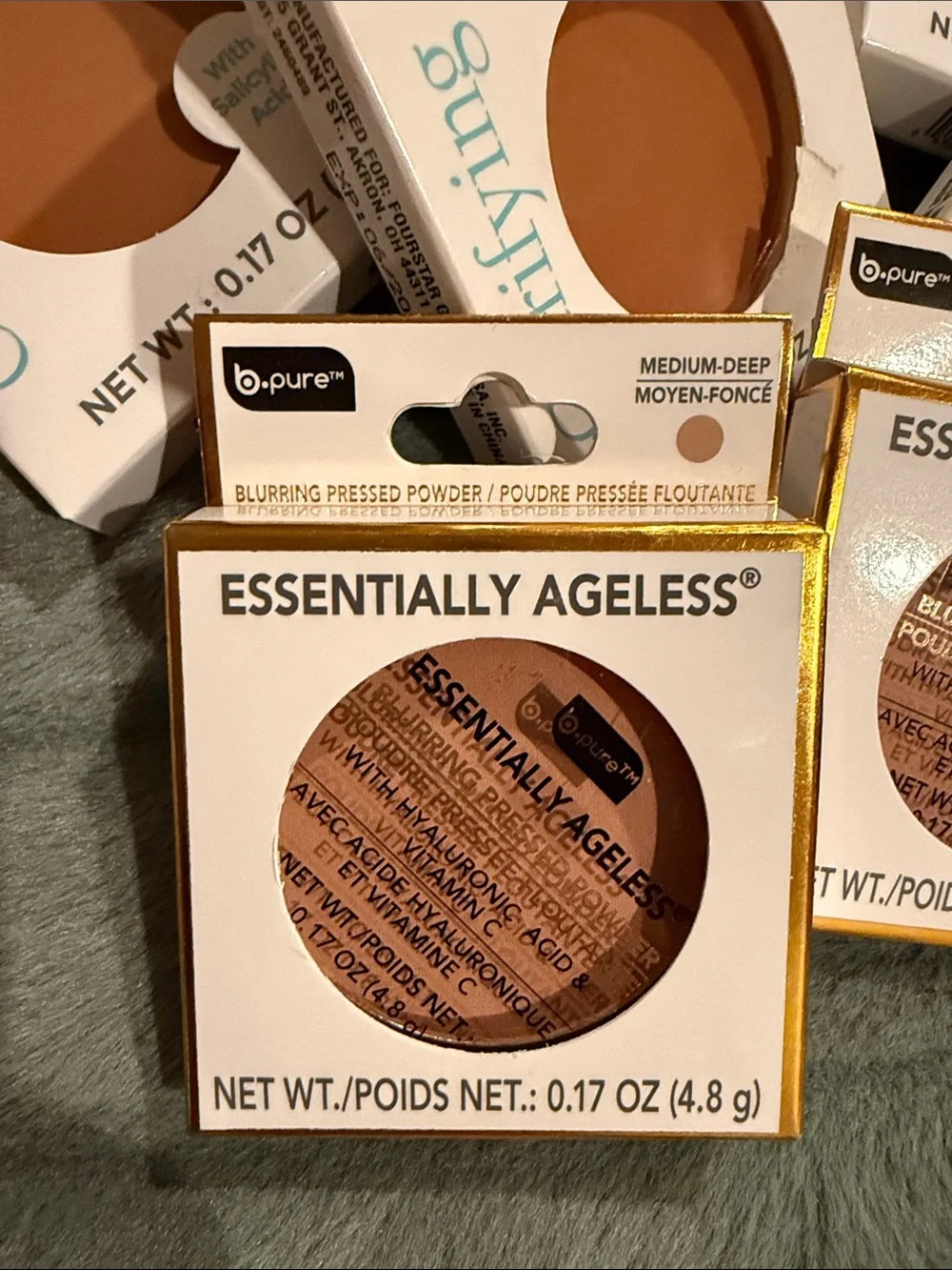 N/A tan pressed